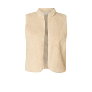 Teddy gilet Shery - crème