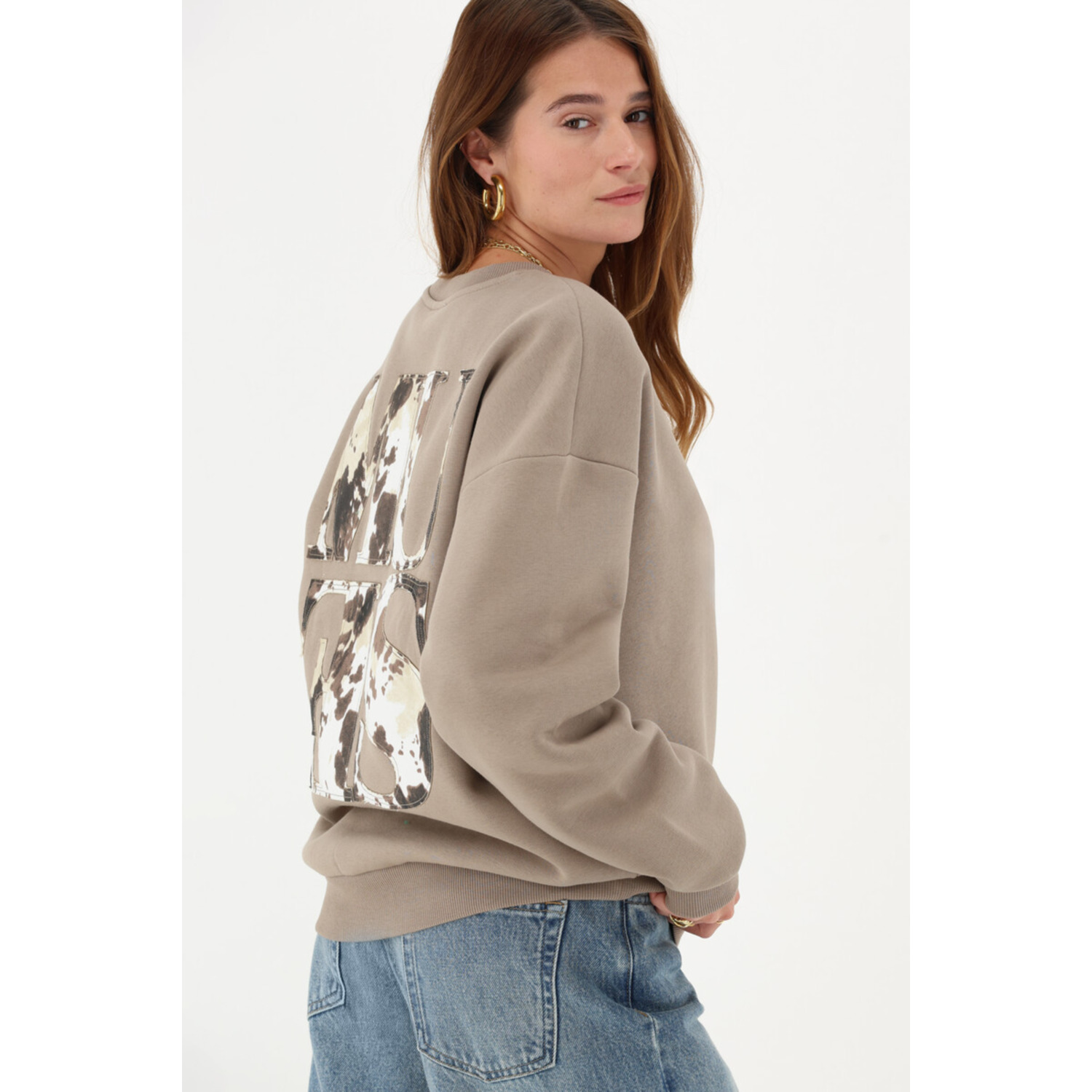 Muse sweater - koeienprint - Afbeelding 4