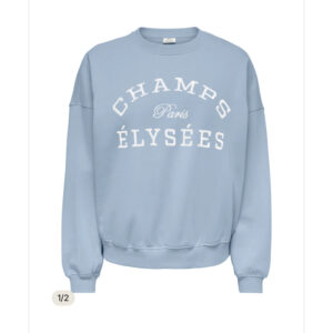 Sweater Champs Élysées - lichtblauw - xl