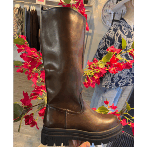 Hoge boots choco bruin - 37